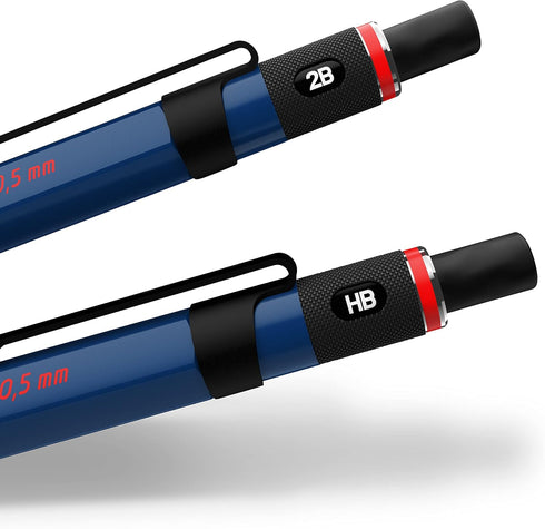 Rotring 500 Mechanical Pencil, 0.5mm, Blue Barrel
