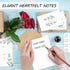 Ladygo 100PK 4x6 (100 PACK) Thank You Cards With Envelopes Bulk: Blank Thank You Notes & Stickers Baby Shower Wedding