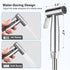 Handheld Bidet Sprayer for Toilet, Premium Stainless Steel Bathroom Bidet Attachment, Adjustable Water Pressure Control