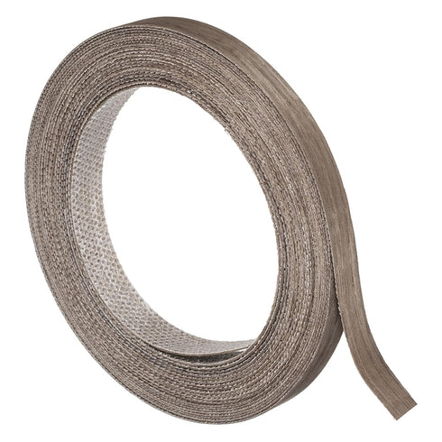 uxcell 1/2 Inch x 26ft Wood Veneer Edge Banding, Pre-Glued Flexible Walnut