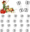 12PCS Christmas Fuses - 3.6 x 10 mm, 3A, 125V, 0.14 x