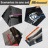9 PCS Torx Wrench Set, Metric Long Arm Star Key Set T10-T50 with Color-coded Storage Bracket for Bike Repair