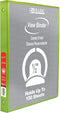 BAZIC 3 Ring Binder 1/2" Economy View Organizer - Lime Green, Round Ring, Holds 100 Sheets, 1-Count for School Office