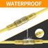 Heat Shrink Wire Connector Kit, 140PCS Waterproof Insulated Crimp Connectors for Marine Automotive Boat Truck Butt