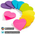 Mr. Pen Heart Sticky Notes, 12 Pads, 60 Sheets/Pad, Cute Heart Shaped Note Pads for Office Supplies