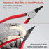 8-Inch Lock Ring Pliers, Flat Snap Ring Pliers for Transmission Transfer Cases and Retaining Rings