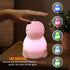Oaroily Dinosaur Night Light for Kids, LED Nursery Lamp for Toddler's Room, Cute Color Changing Silicone Baby Night