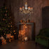 Bulbs, E12 Bulb 6 Pack Hompavo Upgraded Flame Light Compact Chandelier Base Candle Flickering Fire Light for Halloween