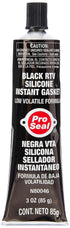 PRO SEAL RTV Silicone Sealant, 3 oz Tube, Black (80046)