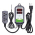 Inkbird ITC-308 Digital Temperature Controller Outlet Thermostat - 2-Stage 1100W with Sensor for Reptile Beer Brewing