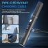 Larlarsa 3 Cordless Soldering Iron Kit, Rechargeable USB-C Soldering Pen with OLED Screen, Portable Battery Powered