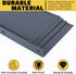 4 Pack 10 Inch Aluminum Gutter Valley Splash Guard, Grey for Valley, Corner, or Straight