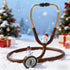 MaiWieel-Classic Monitoring Stethoscope Professional Dual Head Chocolate Stethoscopes For,Nurse,Doctor,Vet ,Home