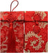 Chinese Element Festive Silk Red Envelopes Gift Card Envelopes 2PCS/Set (HF2G)