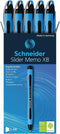 Schneider Slider Memo XB Ballpoint Pen – 10/Pack