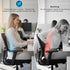 Tailbone Seat Cushion for Office Chair with Adjustable Loft, Thick Memory Foam Chair Cushion for Back & Sciatica Coccyx