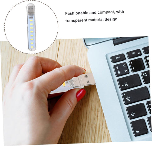 3 Pcs USB Rechargeable LED Night Lights Portable Table Lamps with White LEDs Creative Small Desk Lamps for Bedroom