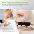 Extra Thick Ergonomic Office & Gaming Chair, 2-Piece Set with Memory Foam Armrest Pads