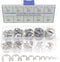 250PCS Stainless Steel E-Clip External Retaining Ring Assortment Set