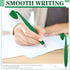 Glenmal 3 Pcs Funny Magnetic Pens, Wiggle Heart Pens for Fridge and Magnetic Surfaces, Office School Supplies (Green)