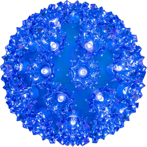 Novelty Lights LED 6in 50 Light Starlight Sphere, Blue, Ornament Ball Light,
