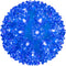 Novelty Lights LED 6in 50 Light Starlight Sphere, Blue, Ornament Ball Light,