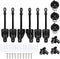 Seprochoo Sun visor parts Bungee kit and end cover, weather resistance, for Coolaroo