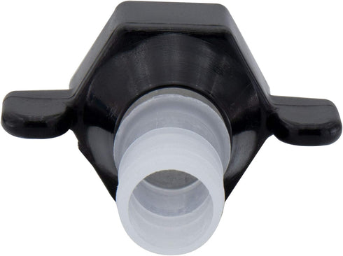 RV Plumbing Fitting, 1/2" Swivel to 1/2" Barb, Barb Straight Wingnut Swivel Adapter, 2-Pack