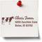 Customized Self-Inking Address Stamper with Endearing Cow Design, Ideal for Cheese Makers,