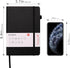 Deziliao Lined Journal Notebooks, Hardcover, 100Gsm Premium Thick Paper, Medium 5.7"x8.4", with Pen Loop