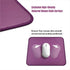 Durable Stitched Edge Mouse Pad, Small Laptop Mat with Non-Slip Rubber Base, Washable Premium-Textured