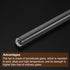 MECCANIXITY 3.3 Borosilicate Glass Stick, 5.91" Length, 10mm Dia Stir Rod Mixing Tools, 6Pcs