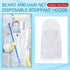 100 Yahenda Pcs Disposable Hair Nets,Bouffant Hoods, Full Face Beard Hair Net for Food Service Workers, Lab, Cooking