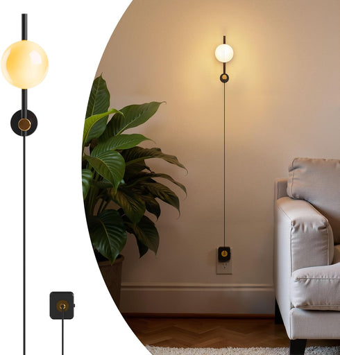 L LOHAS LED Night Lights Plug into Wall, Dimmable Night Light, Dusk