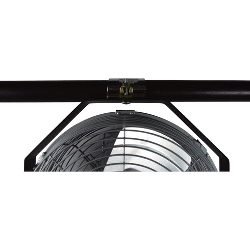 TPI PM2.5 Pipe Mount Adaptor for Industrial Mounted Workstation Fan, 2-1/2" Pipe Diameter