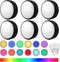 Puck Lights with Remote Control Battery Operated LED Push Lights Wireless, 13