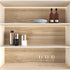 Light Brown Wood Wallpaper Peel and Stick 15.8''x78.7'' Oak Contact Paper for Countertops, Cabinets, Desk