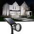 Solar Powered Sunset Spotlight Outdoor Waterproof Spot LED Accent Landscape Uplight for