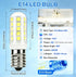 SORGTBL E14 Bulb 4W (40W 6000K 400LM,120V E14 Bulbs 5pcs) LED Equivalent) Daylight White European Base Light for Cooker