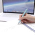 Linbsunne Ballpoint Pens, Medium Point 1mm Black Ink, Super Soft Grip, Retractable Office Pens, 6 Pack