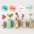 Thank You Stickers Roll | Elegant Water Color with Gold Foil | 1.5 inch | 500 Waterproof Labels for Small Business