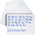 Juvale 12 Pack Double Sided Small Dry Erase White Boards with Lines, Whiteboards for Students and Classroom Supplies