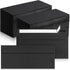 Jutom 500 Pcs Kraft Envelopes Letter Size Bulk #10 Business Security Envelopes Sealed 4-1/8 x 9-1/2 (Black)