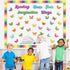 gisgfim Reading Bulletin Board Decorations Set, Butterfly Bulletin Board Borders, Craft Home Library Wall Decor