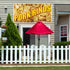 Sign Destination 4 Grommets 24x36Inches Vinyl Banner Multiple Sizes Pork Rinds Restaurant Cafe Bar B Restaurant & Food