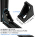 10 Sets 2020 Aluminum Extrusion T Slot Corner Bracket, 90 Degree Right Angle Connector with M5 Bolts