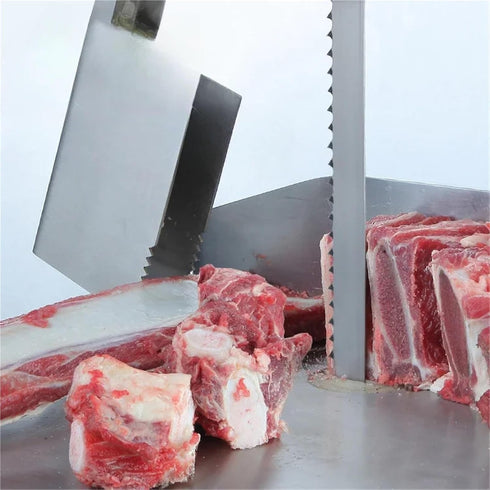 ciejrtov 1200mm 16, 19mm 1650mm Frozen with Width Band Saw Blades Cutting Bone, Fish, Meat.