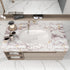 VIOPVERY White Marble Peel and Stick Wallpaper 15.7"x197" - Waterproof Self-Adhesive Contact Paper for Kitchen Desk and