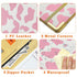 YeeCASE Server Book, Painted Server Books for Waitress, Durable Leather Waitess Book with Zipper Pocket,Server Manual