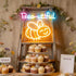 Dimmable "Bee-utiful" Happy Bumblebee Neon Light - Cute & Punny LED Wall Art for Kitchen, Bedroom, Nursery Decor, USB